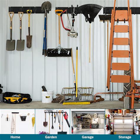 WMK Garage Tool Organizer Wall Mount, 14 PCS Tool India | Ubuy
