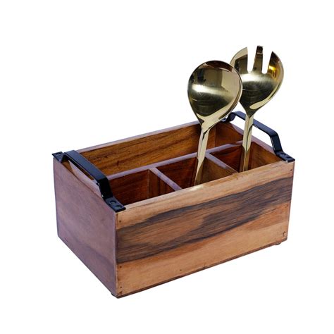 Buy Nestroots Spoon Stand with Serving Spoon Set Combo for Kitchen ...