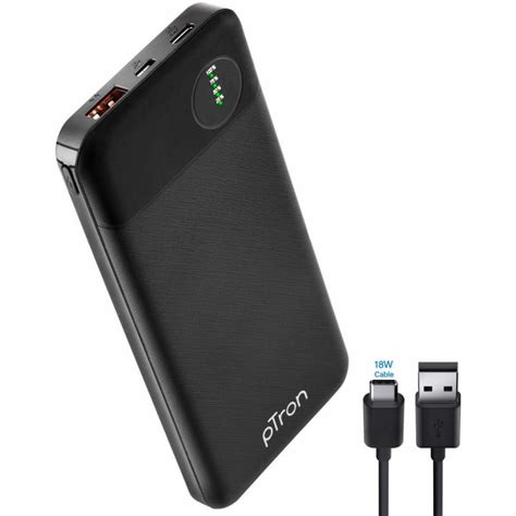 Buy PTron 10000 mAh Lithium_Polymer Dynamo Pro Power Bank ...