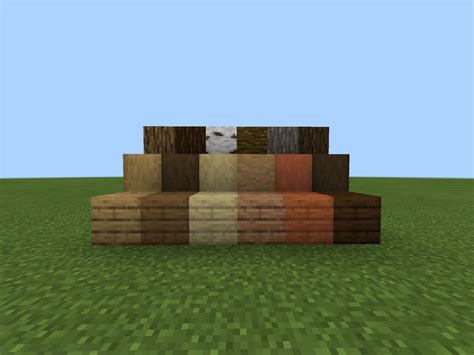 Wood Types Minecraft