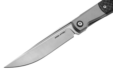 Real Steel Barlow RB-7 7894 CPM S35VN, Carbon Fiber pocket knife, Ostap Hel design ...