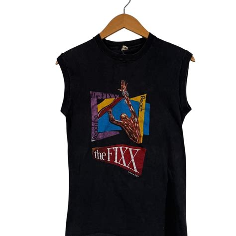 Vintage 1983 The Fixx Shirt Reach The Beach Tour... | Depop