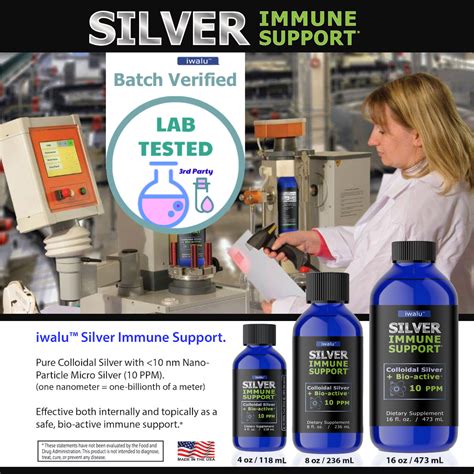 COLLOIDAL SILVER EYE DROPS FOR HUMANS Bio-active Nano Liquid Spray ...