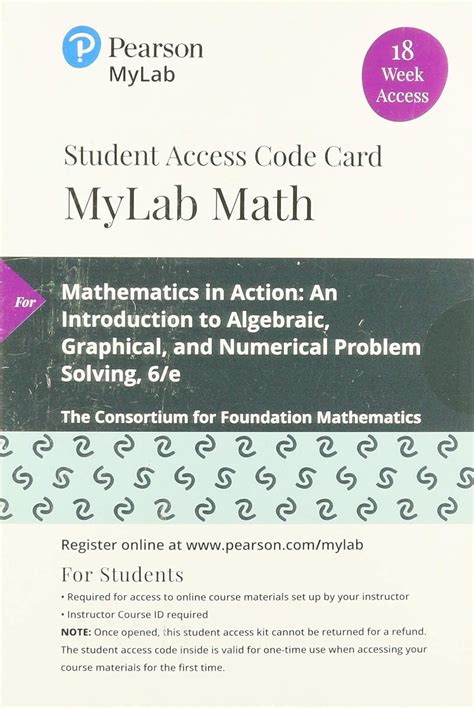 Buy Mylab Math With Pearson Etext - 18 Week Standalone Access Card ...