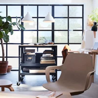 A stylish and flexible workspace at home - IKEA