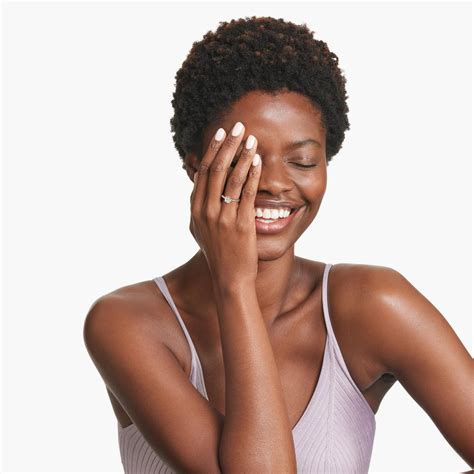 Petite Pavé Lab-Grown Diamond Engagement Ring In 18K White Gold-17648wl