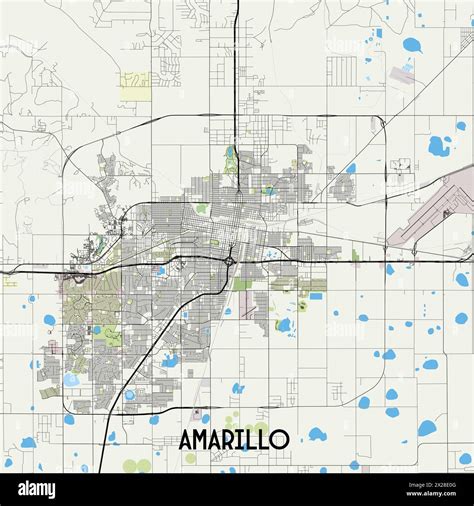 Amarillo Texas Map