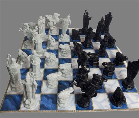 Harry Potter Wizard Chess Set by Mattel - ChessAntiques.com
