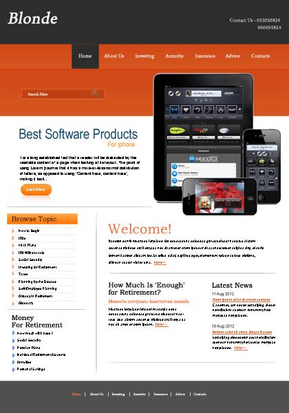 Image result for HTML5 Web Design Template
