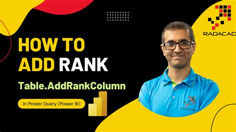 Image result for Add Rank Power Query