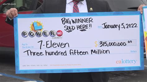 Winner of $316.3M Sacramento Powerball comes forward | abc10.com