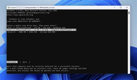 Image result for Using TestDisk to Recover Files From Formatted USB Drive