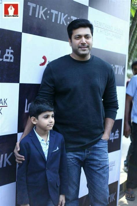 Jayam Ravi, D Imman, Nivetha Pethuraj at Tik Tik Tik audio launch ...