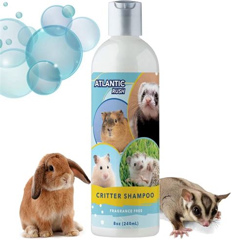 Critter Shampoo for Small Pets - 8oz Small Animal Fragrance Free ...