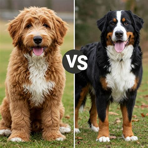 Bernedoodle vs Bernese Mountain Dog - Central Illinois Bernedoodles