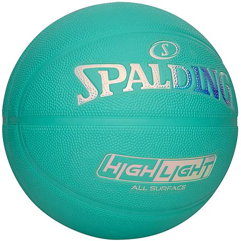 Spalding Highlight Rubber Color Rush Basketball | Academy