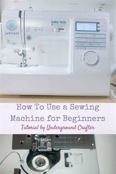 Image result for Sewing Machine Tutorials for Beginners