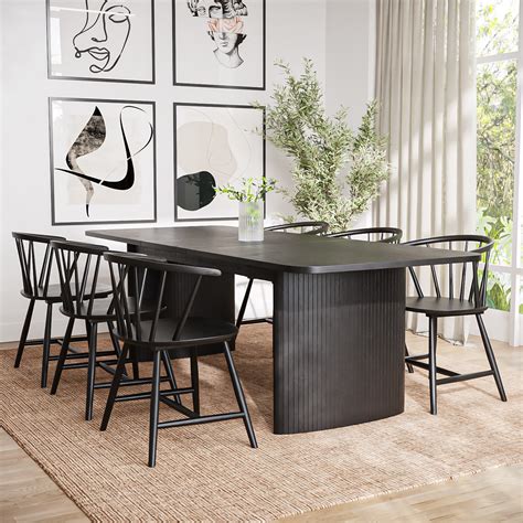 Dark Oak Dining Room Chairs