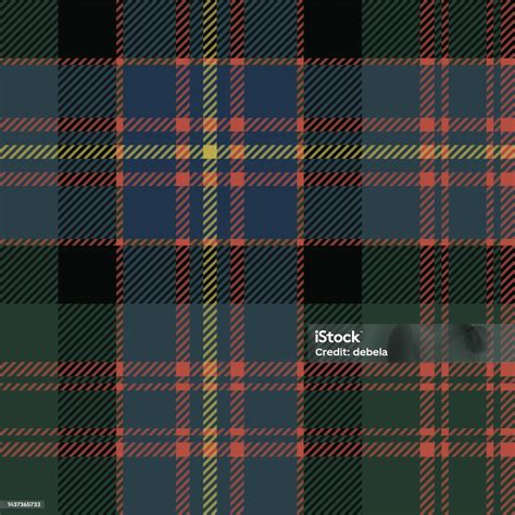 Cameron Of Erracht Ancient Scottish Tartan Plaid Pattern Fabric Swatch ...