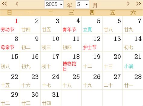 2004全年日历农历表 - 第一星座网