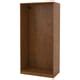 PAX Wardrobe frame, white, 100x58x201 cm - IKEA