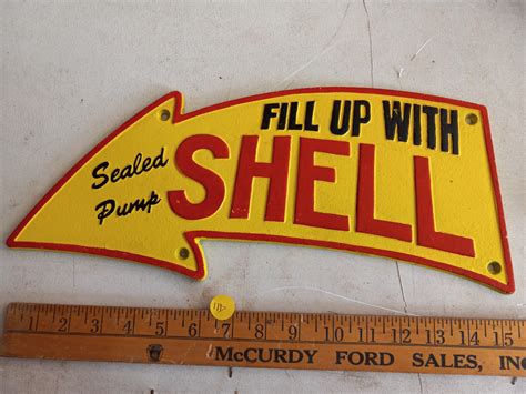 Image result for Cast Iron Shell Sign