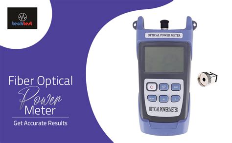 Techtest VTC-830 Optical Power Meter Fiber Laser Cable Db Tester Optic ...
