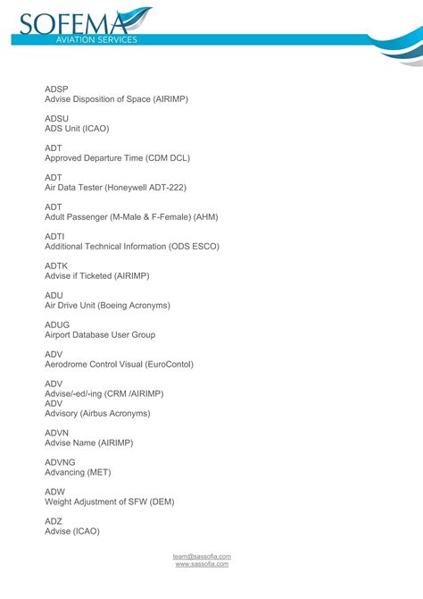 Aviation-Abbreviations | PDF