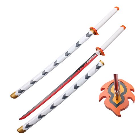 Demon Slayer Rengoku Wooden Katana 104cm – Ascension Store