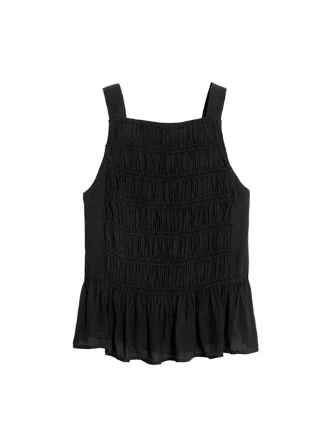 Buy Textured Shirred Cami Top at Marks & Spencer