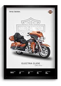 Funk You Store Harley Davidson Glide Poster | Framed Poster of Harley ...