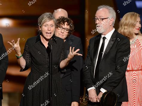 Francis Mcdormand Left Cast Olive Kitteridge Editorial Stock Photo ...