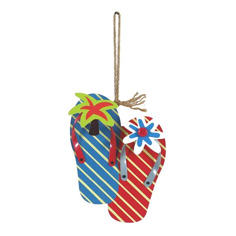 Flip Flops Outdoor Wall Decor, 6x8
