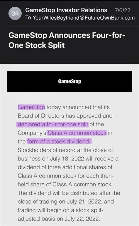 Just incase any smooth brain Apes forgot to save the official GME investor relations email. Here ...