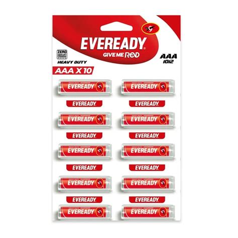 Eveready pencil cell AAA Batteries |1.5 Volt | Highly Durable & Leak ...