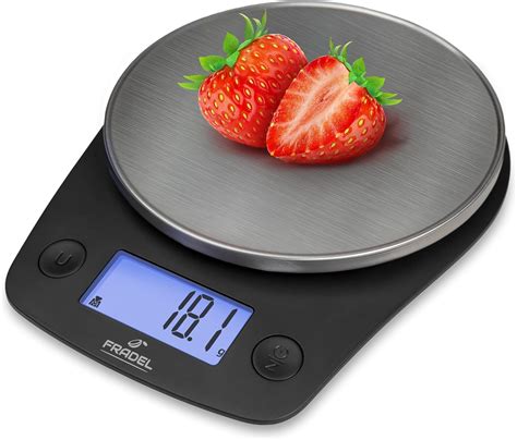Amazon.com: Fradel 0.1g Digital Kitchen Food Scale in Grams & Ounces ...