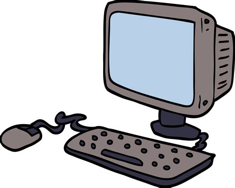 Image result for Cartoon Computer with Email
