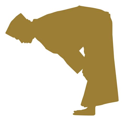 Ruku, Bowing down is an essential pillar of prayer, a part of prayers, the head is bowed and the ...