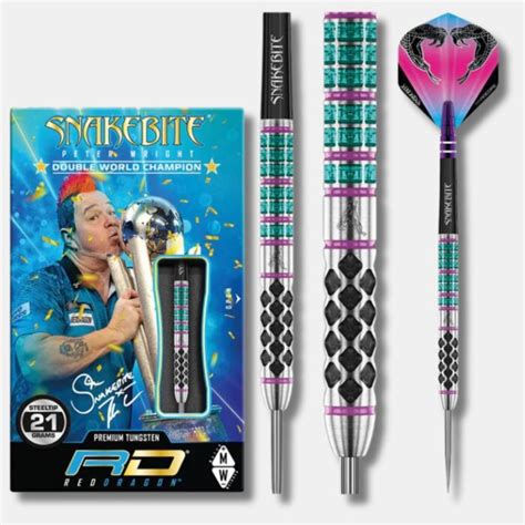 Steeldart puščice RED DRAGON / Peter Wright / SUPA-VENOM