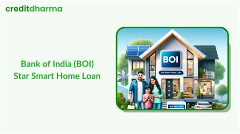Bank of India Star Smart Home Loan | Interest Rates and EMI