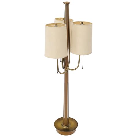 A Fine French Mid-Century Cylindrical Floor Lamp For Sale at 1stDibs