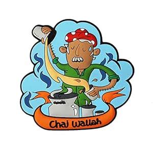 Buy Chumbak PVC Chai Wallah Magnet Online at Low Prices in India ...