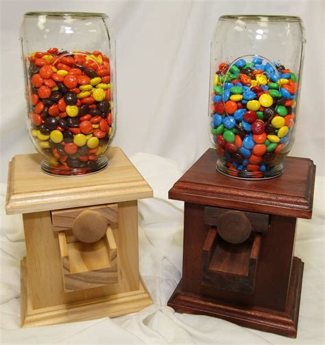 Wooden Candy Dispenser