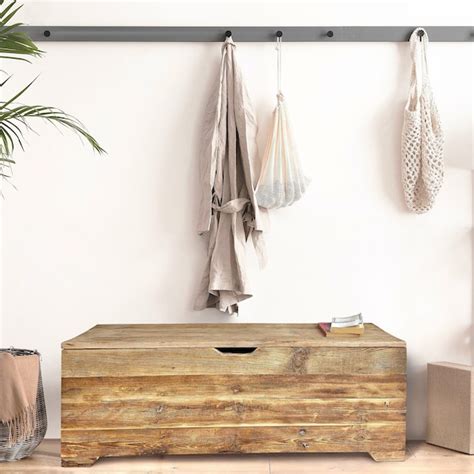 Image result for Rustic Storage Bench