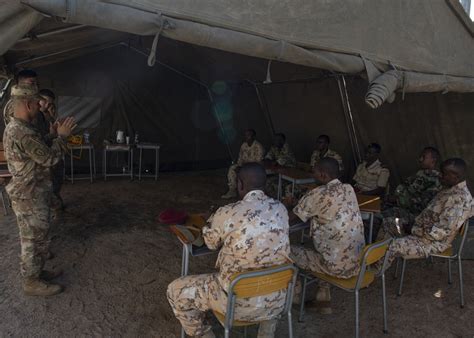 Information exchange prepares Djiboutian Soldiers for deployment to ...