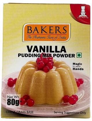 Bakers Pudding Mix Powder Vanilla 240 g Price in India - Buy Bakers ...