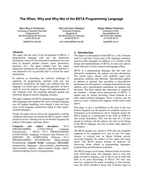 Image result for Text C Beta Programming Language