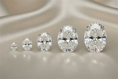 Oval Diamond Size Chart: Carat Weight to MM Dimensions Guide – Variation