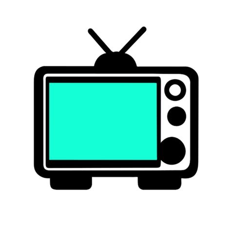 Televisionthemed stickers icon | Premium Vector