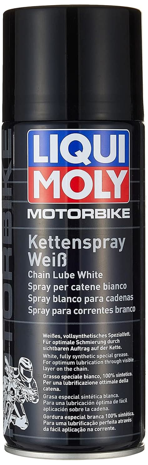 Liqui Moly Chain Lube White Fully Synthetic (400 ml) : Amazon.in: Car ...